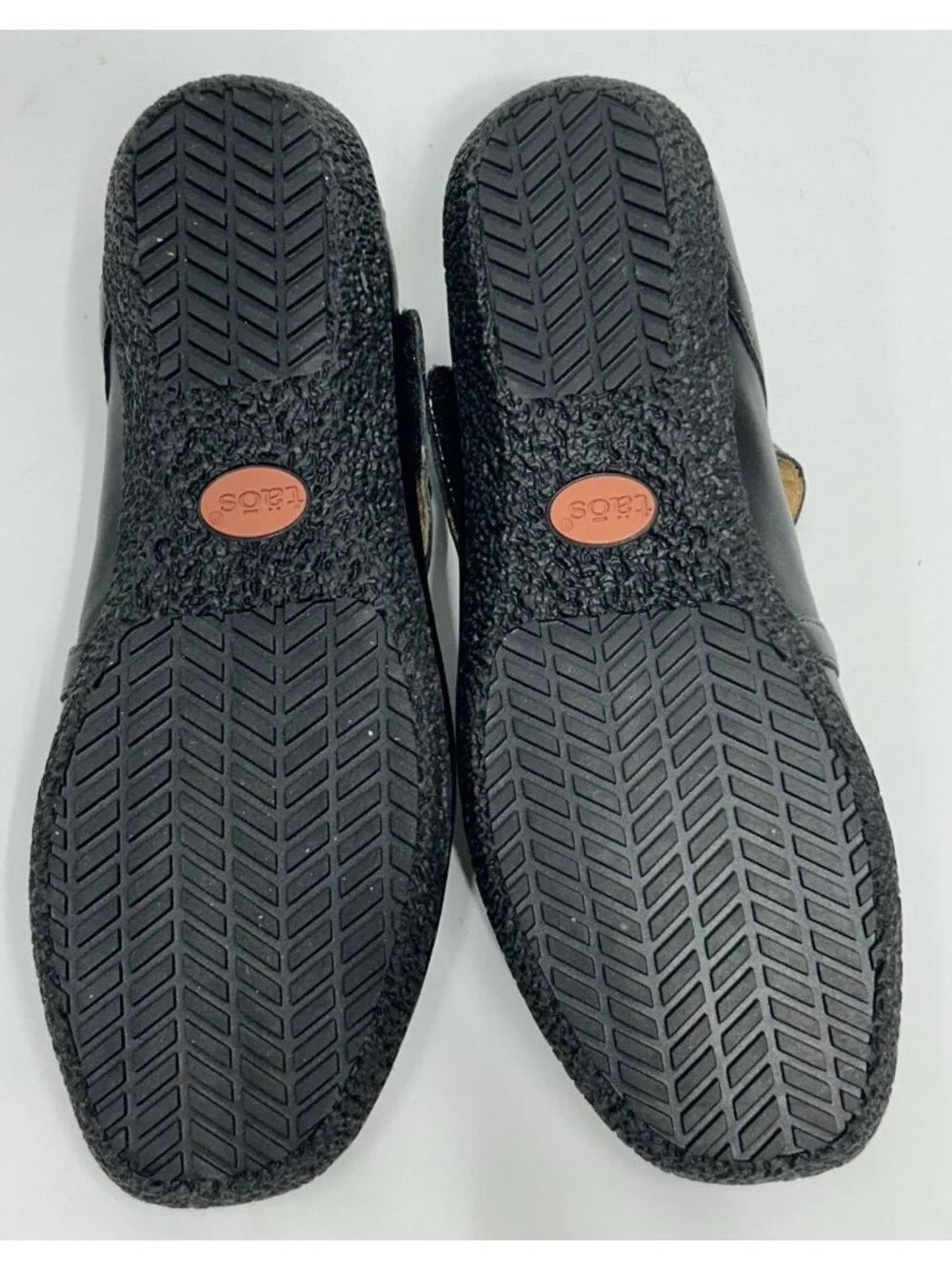 NEW Taos Banter Flats Leather Double Mary Jane Strap Black Women 8.5 MSRP $165